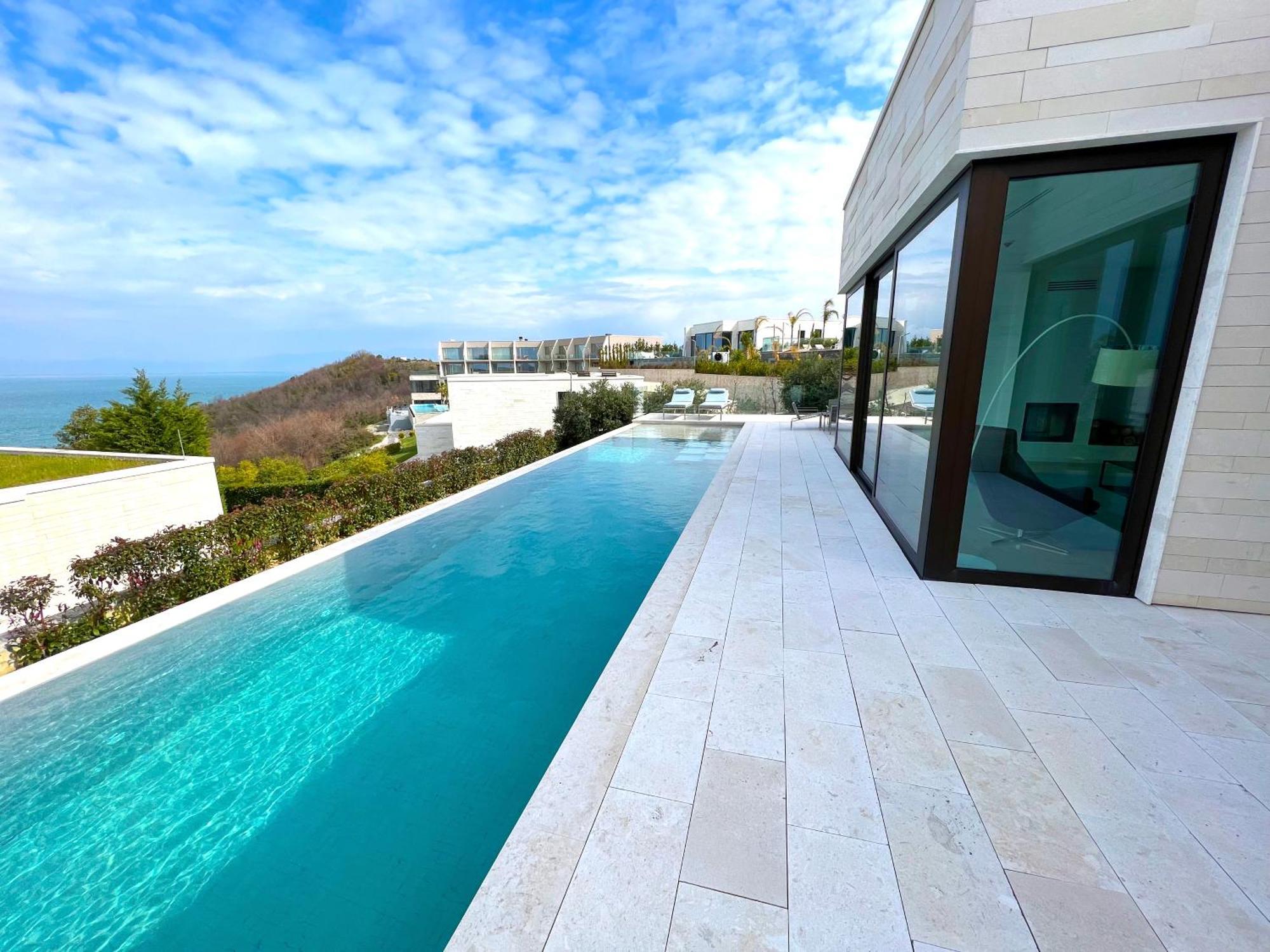 Deluxe Villa Jante Infinity Pool Дуррес Экстерьер фото