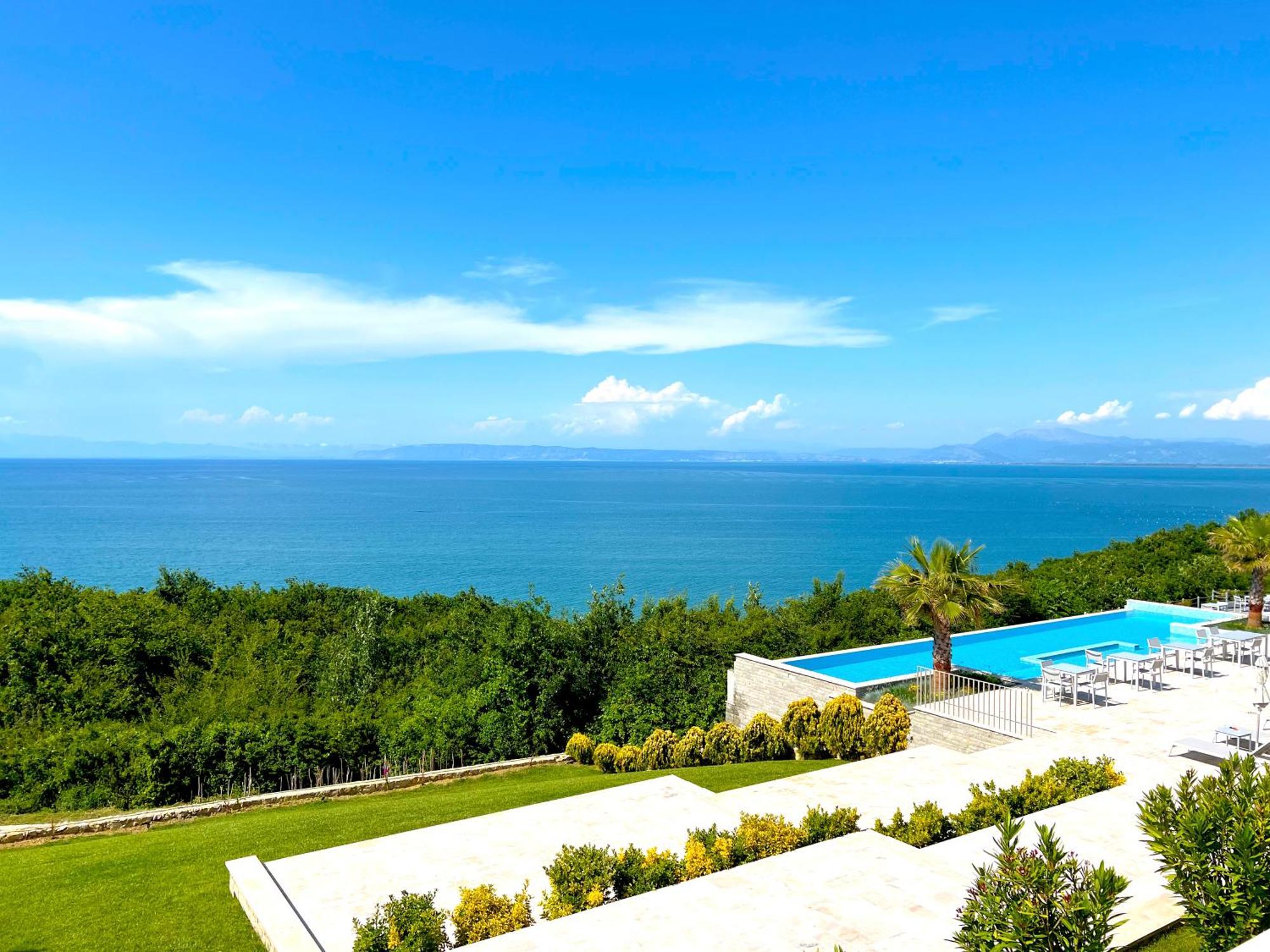 Deluxe Villa Jante Infinity Pool Дуррес Экстерьер фото